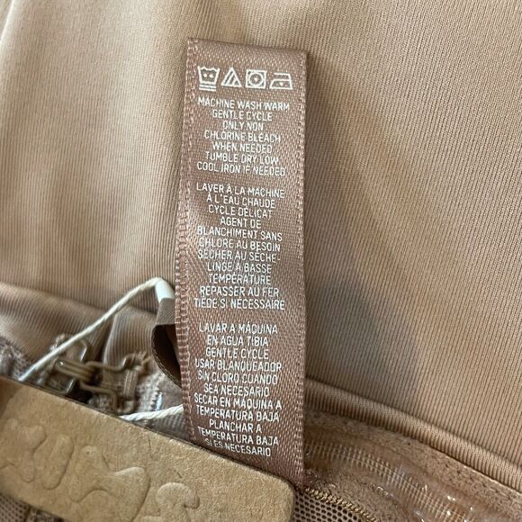 SKIMS All In One Strapless Bodysuit Jumpsuit Sexy Date Bodycon Sienna Tan 3X NWT - Picture 16 of 16